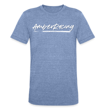 Load image into Gallery viewer, AmberRacing - Unisex Tri-Blend T-Shirt - heather blue
