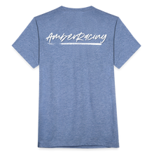 Load image into Gallery viewer, AmberRacing - Unisex Tri-Blend T-Shirt - heather blue
