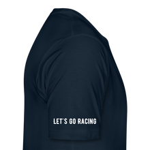 Load image into Gallery viewer, Let&#39;s Go Racing - Men&#39;s Premium T-Shirt - deep navy
