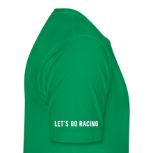 Load image into Gallery viewer, Let&#39;s Go Racing - Men&#39;s Premium T-Shirt - kelly green
