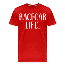 Load image into Gallery viewer, Racecar Life - Men&#39;s Premium T-Shirt - red
