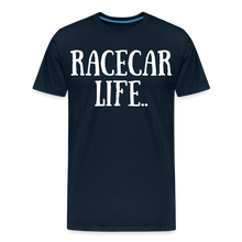 Load image into Gallery viewer, Racecar Life - Men&#39;s Premium T-Shirt - deep navy
