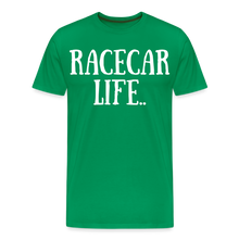 Load image into Gallery viewer, Racecar Life - Men&#39;s Premium T-Shirt - kelly green
