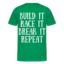 Load image into Gallery viewer, Racecar Life - Men&#39;s Premium T-Shirt - kelly green
