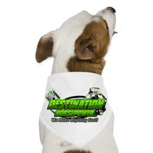 Load image into Gallery viewer, Destination Horsepower - Dog Bandana - white
