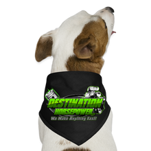 Load image into Gallery viewer, Destination Horsepower - Dog Bandana - black
