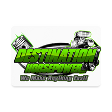 Load image into Gallery viewer, Destination Horsepower - Magnet - white
