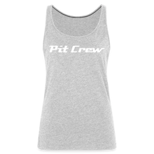 Load image into Gallery viewer, Pit Crew - Women’s Premium Tank Top - heather gray
