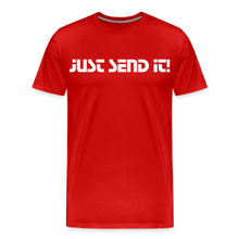 Load image into Gallery viewer, Just Send it - Men&#39;s Premium T-Shirt - red
