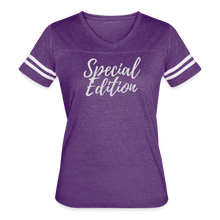 Load image into Gallery viewer, Special Edition - Women’s Vintage Sport T-Shirt - vintage purple/white
