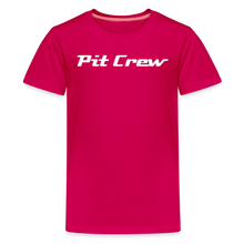 Load image into Gallery viewer, Pit Crew - Kids&#39; Premium T-Shirt | Spreadshirt 815 - dark pink
