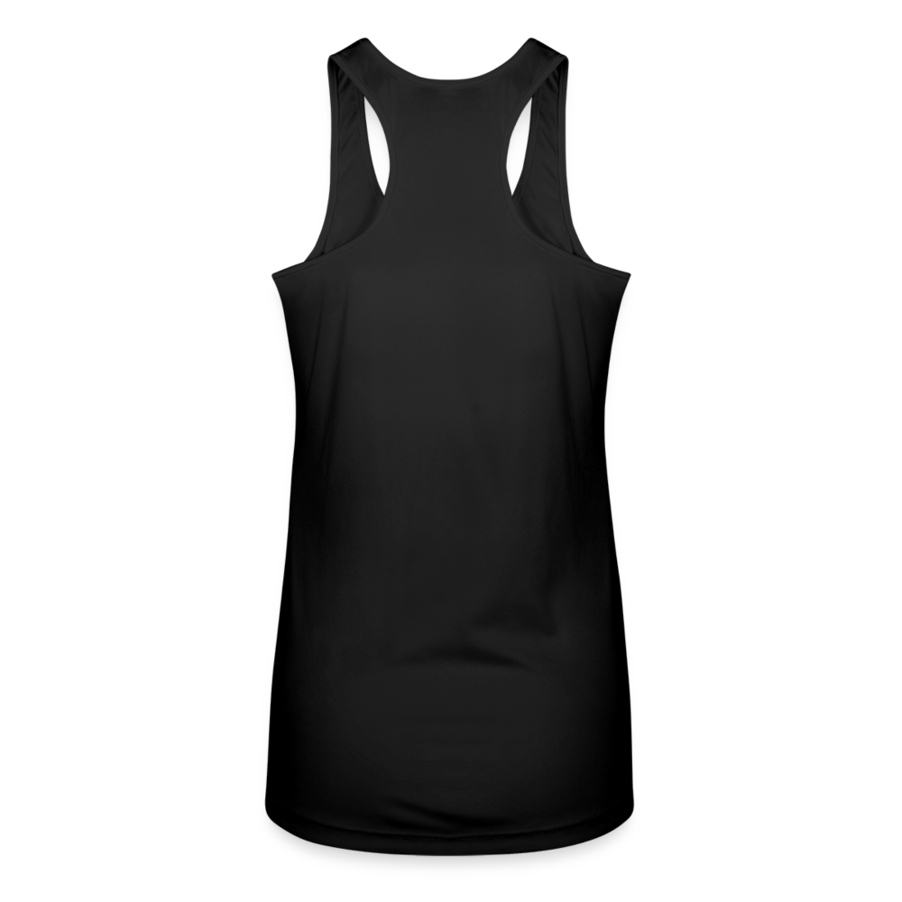 Destination Horsepower - Women’s Performance Racerback Tank Top - black