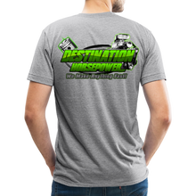 Load image into Gallery viewer, Destination Horsepower - Unisex Tri-Blend T-Shirt - heather grey
