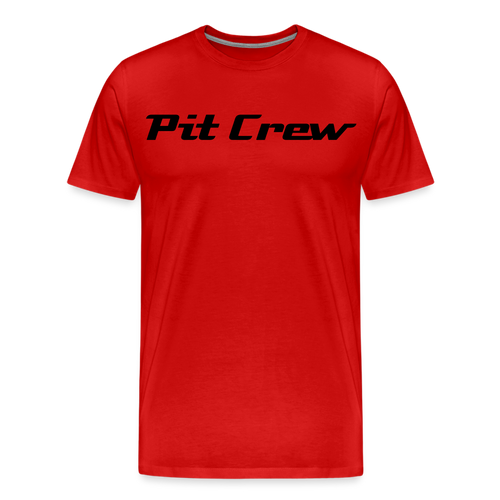 Pit Crew - Men's Premium T-Shirt - red