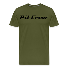 Load image into Gallery viewer, Pit Crew - Men&#39;s Premium T-Shirt - olive green
