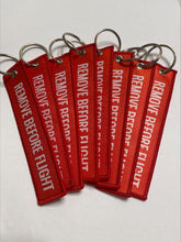 Load image into Gallery viewer, Remove Before Flight Keychain
