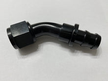 Load image into Gallery viewer, Aluminum -10AN Push Lock Hose End Fitting/Adaptor 45 Degree For/Oil/Fuel/Water/Air
