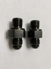 Load image into Gallery viewer, (2PCS) Aluminum Transmission Fittings -6 to TH350-400, 700R4
