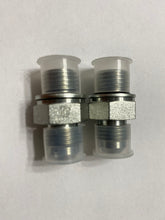 Load image into Gallery viewer, (2PCS) Steel Transmission Fittings -6 to TH350-400, 700R4
